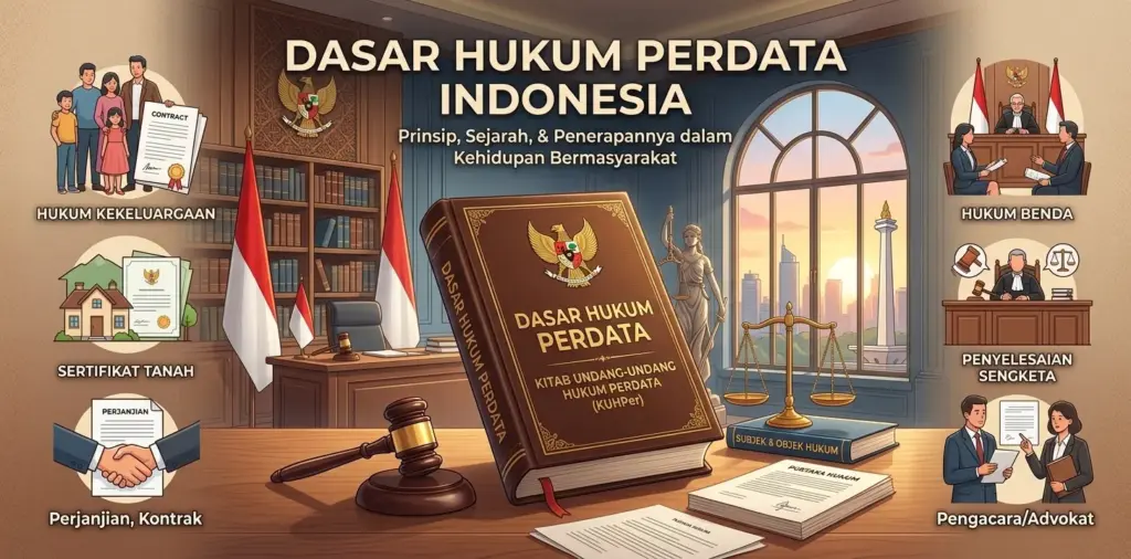 Dasar Hukum Perdata di Indonesia: Pengertian, Sumber dan Ruang Lingkupnya