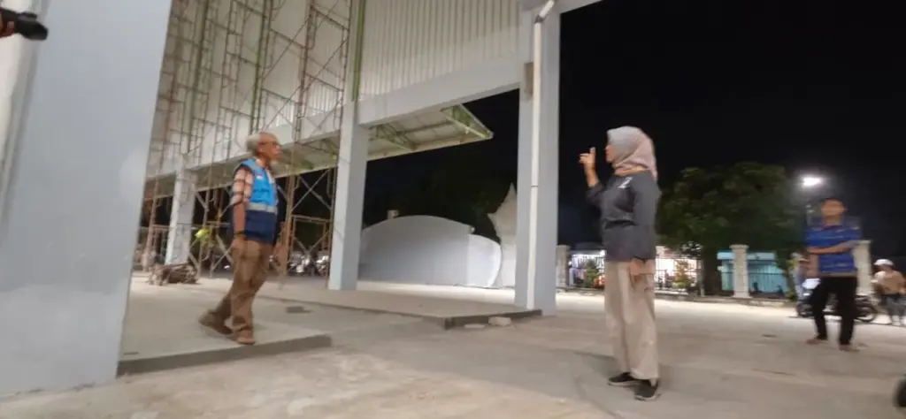 Duh! Revitalisasi Pasar Ngadiluwih Kediri Baru Capai 54 Persen