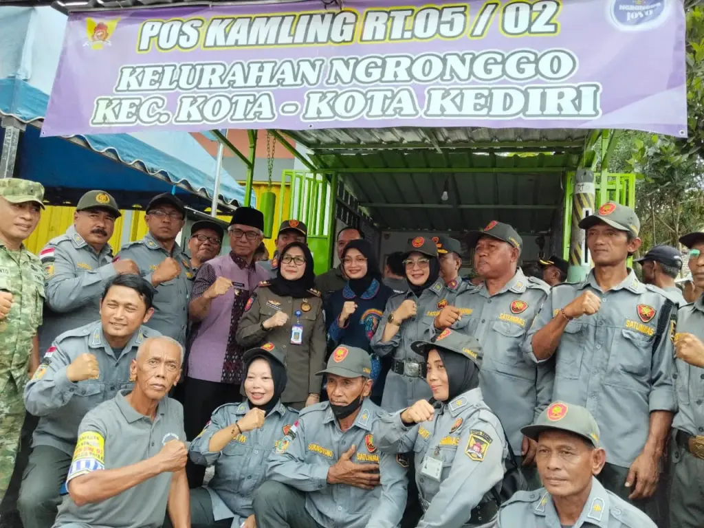 Punya 6 CCTV dan Administrasi Tertib, Pos Kamling RT 05 Ngronggo Kediri Masuk 10 Besar Siskamling Jatim