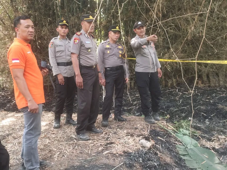 Kebun Bambu Terbakar, Petani Lansia di Plosoklaten Kediri Ditemukan Tewas